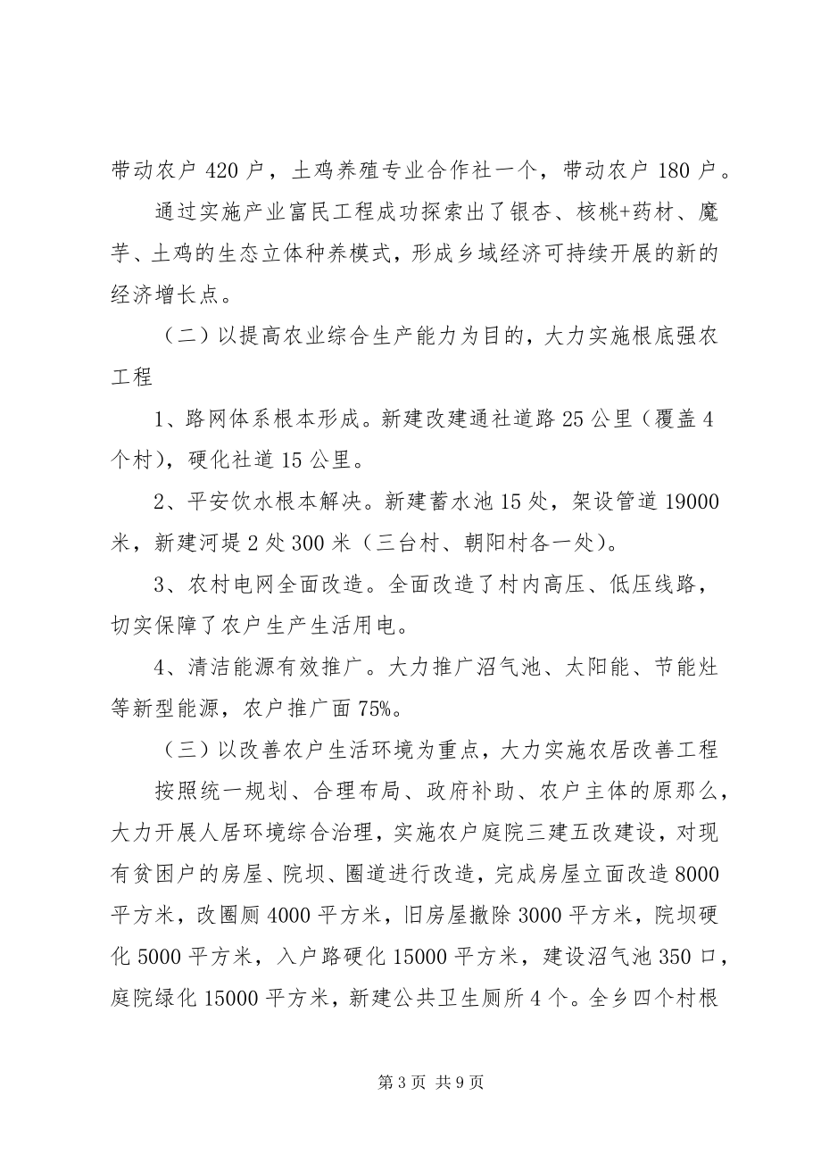 2023年乡镇扶贫慰问工作调研活动总结.docx_第3页