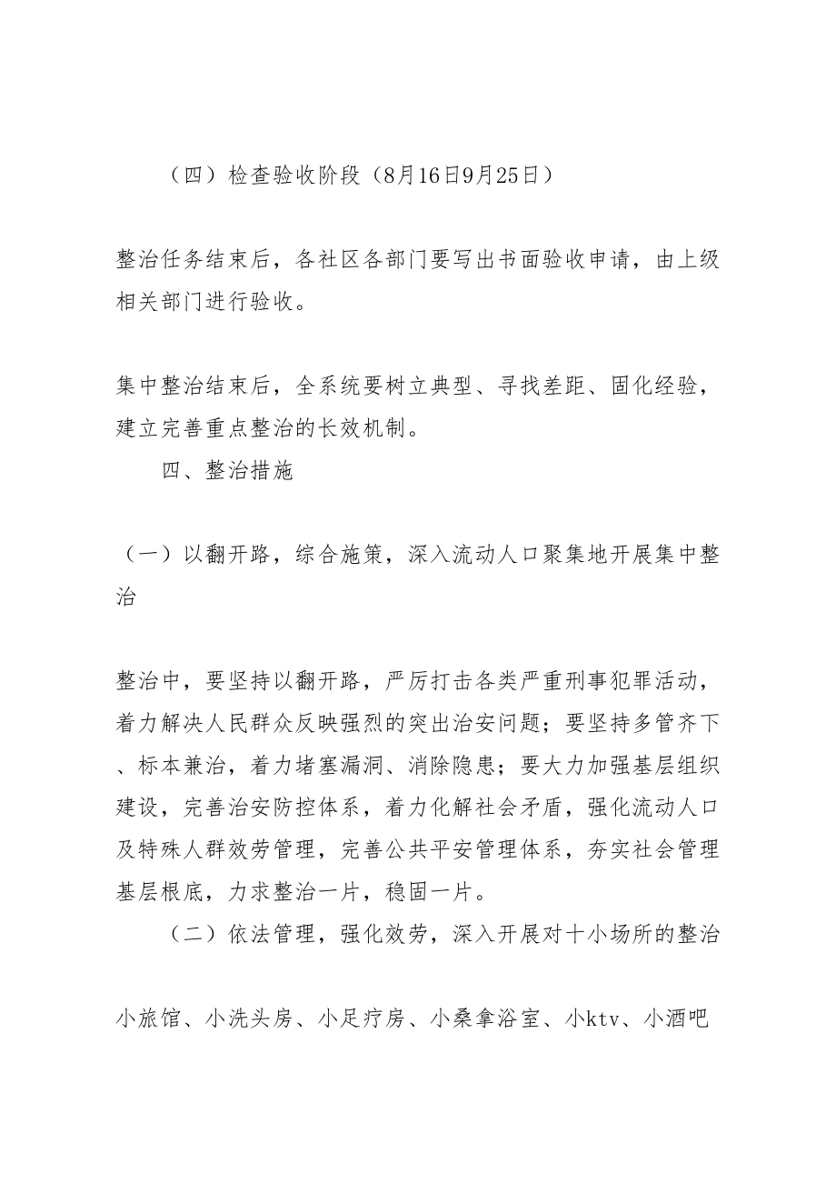 2023年办事处开展社会管理综合治理三项战役实施方案.doc_第3页