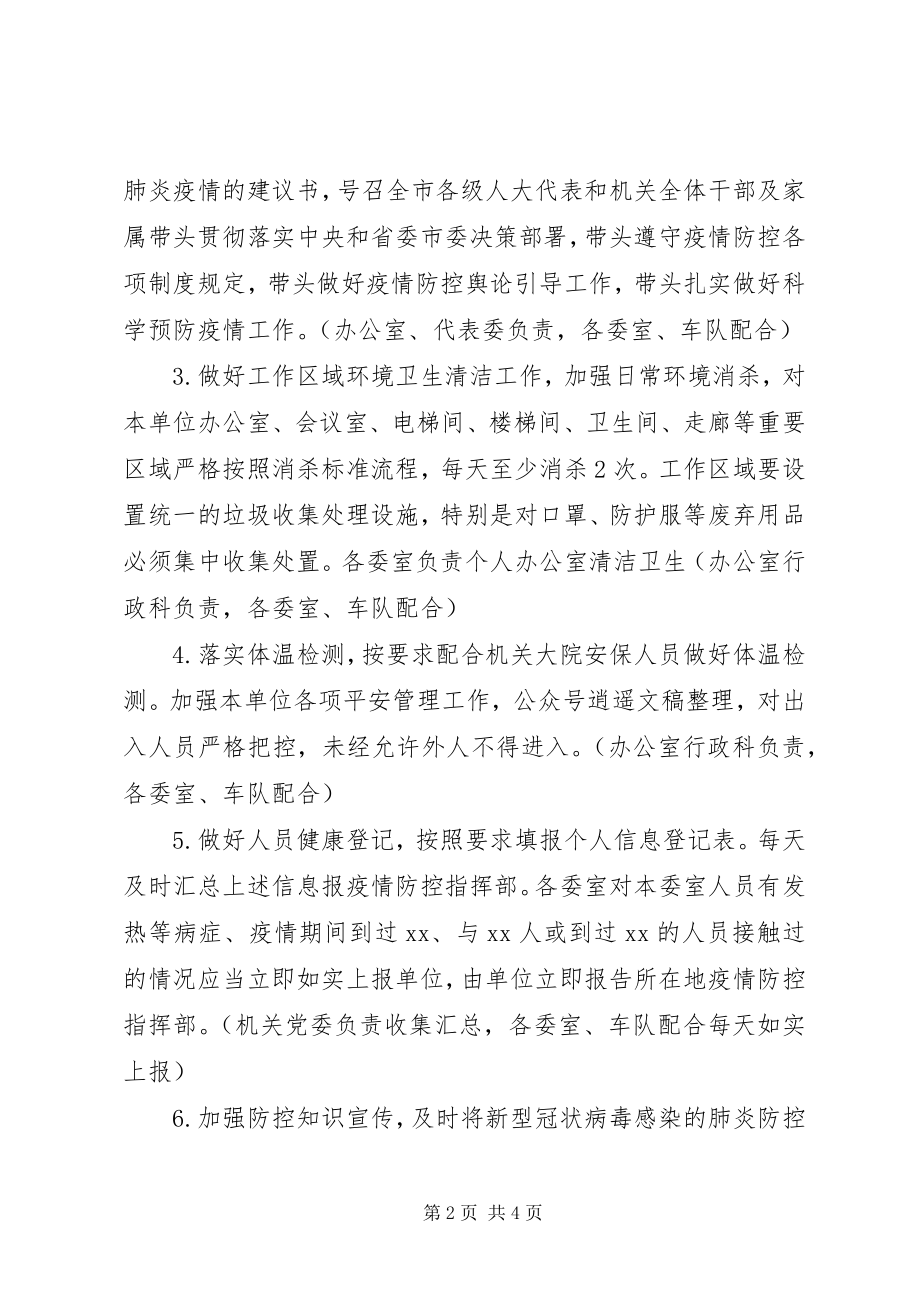 2023年新型冠状病毒感染的肺炎疫情防控方案.docx_第2页