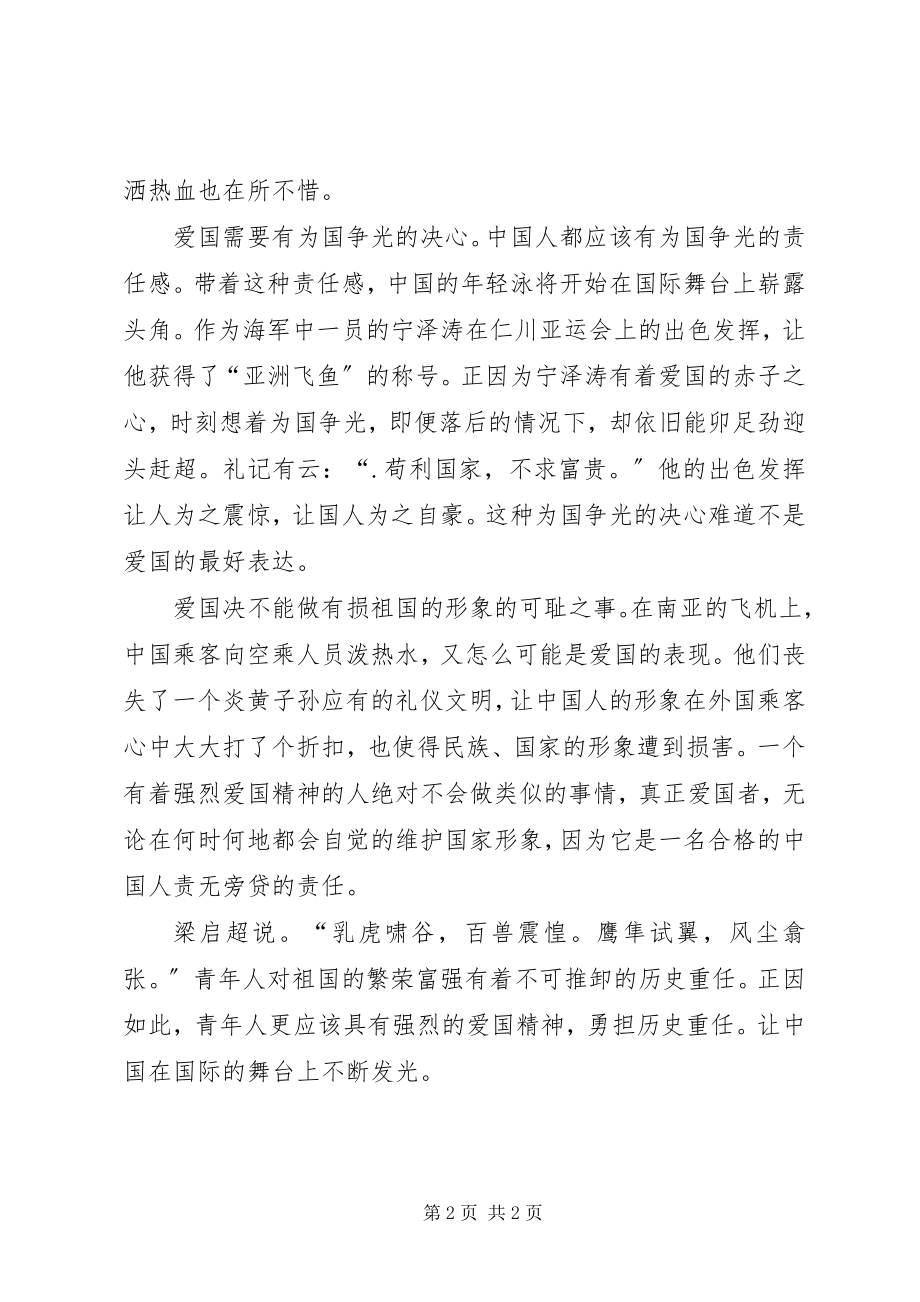 2023年社会主义核心价值观征文爱国之心人须有之.docx_第2页