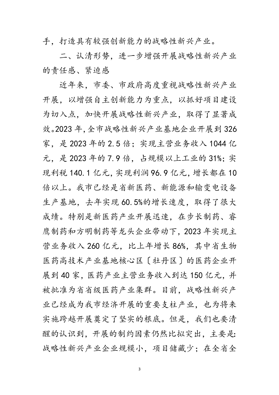 2023年市长在新兴产业基地建设会发言范文.doc_第3页