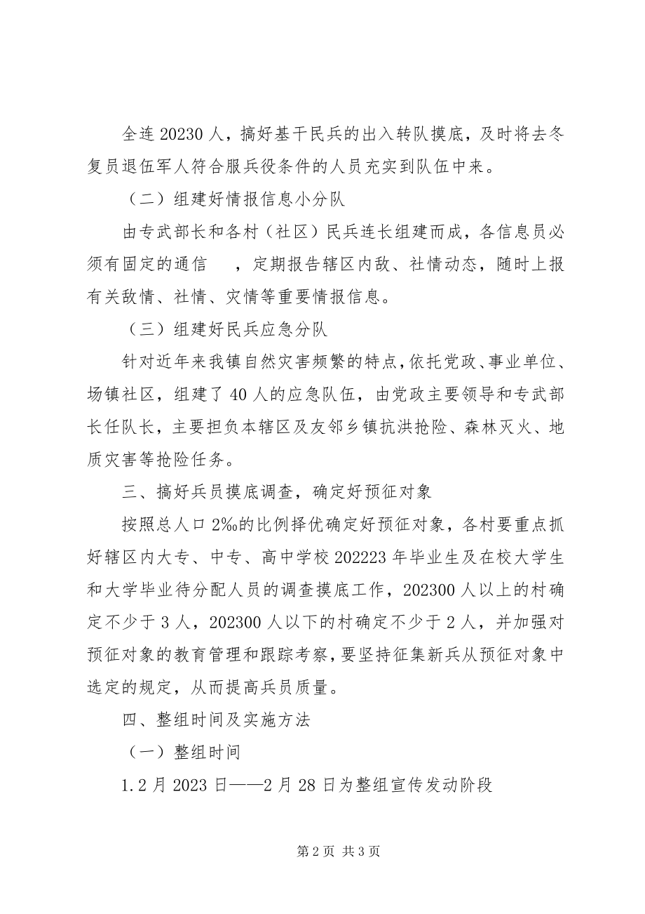 2023年镇民兵整组工作实施意见.docx_第2页