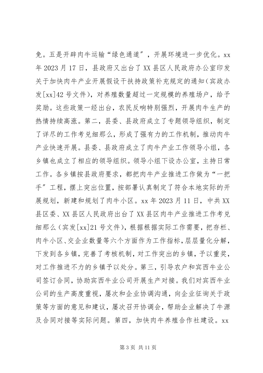 2023年县畜牧业发展情况的总结.docx_第3页