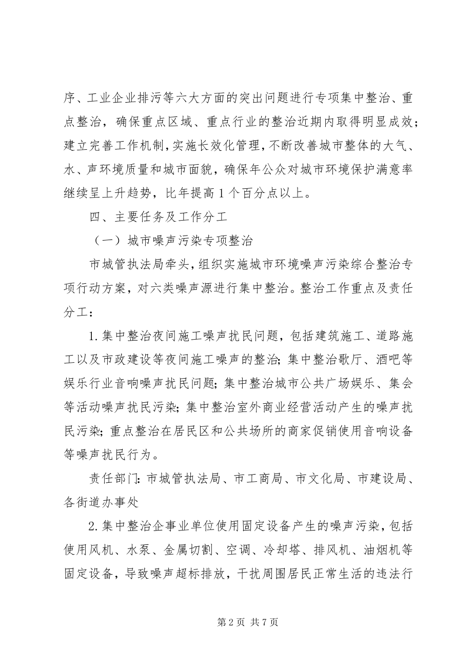 2023年市政办城市环境整治方案.docx_第2页