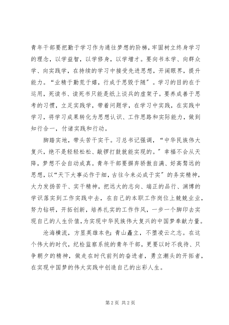 2023年学习十九大青年干部要勇做时代弄潮儿.docx_第2页