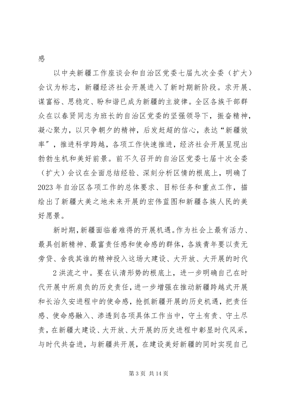 2023年兵团团委四届四次全委扩大会议上的总结致辞新编.docx_第3页