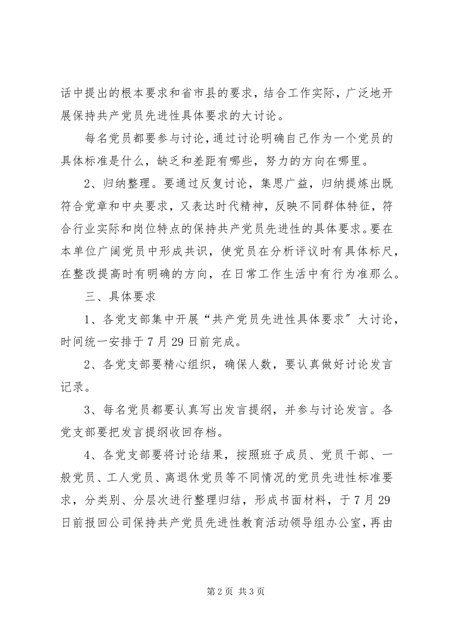 2023年开展“共产党员先进性具体要求”大讨论有　关　事　项　的　通　知.docx_第2页