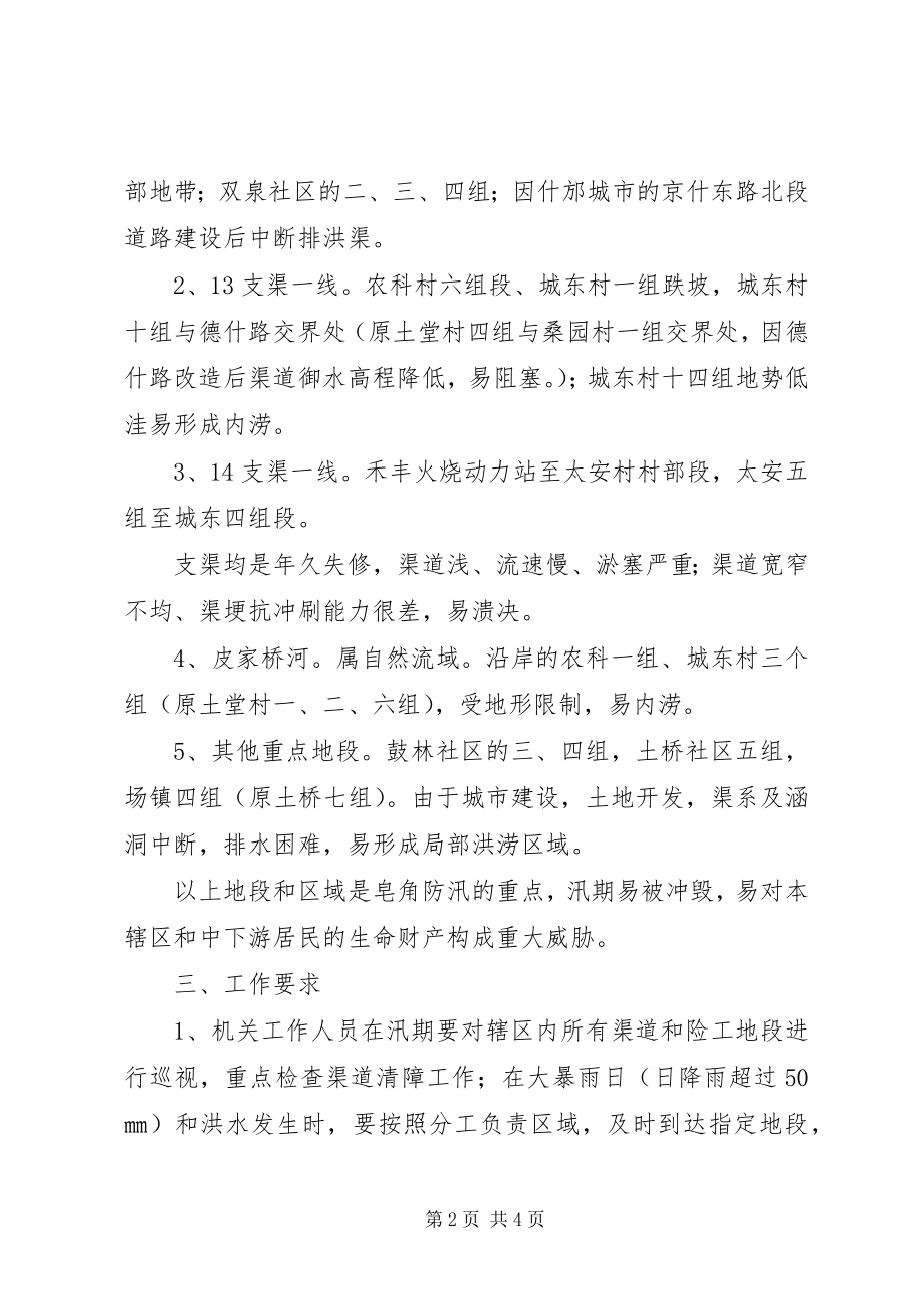 2023年街道办事处防洪应急预案.docx_第2页