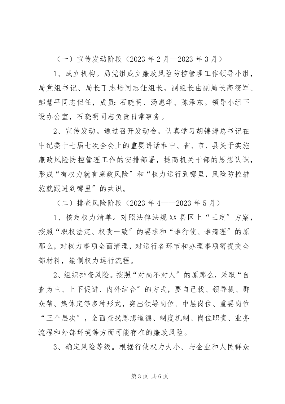 2023年XX省制定《关于进一步加强廉政风险防控管理的意见》新编.docx_第3页