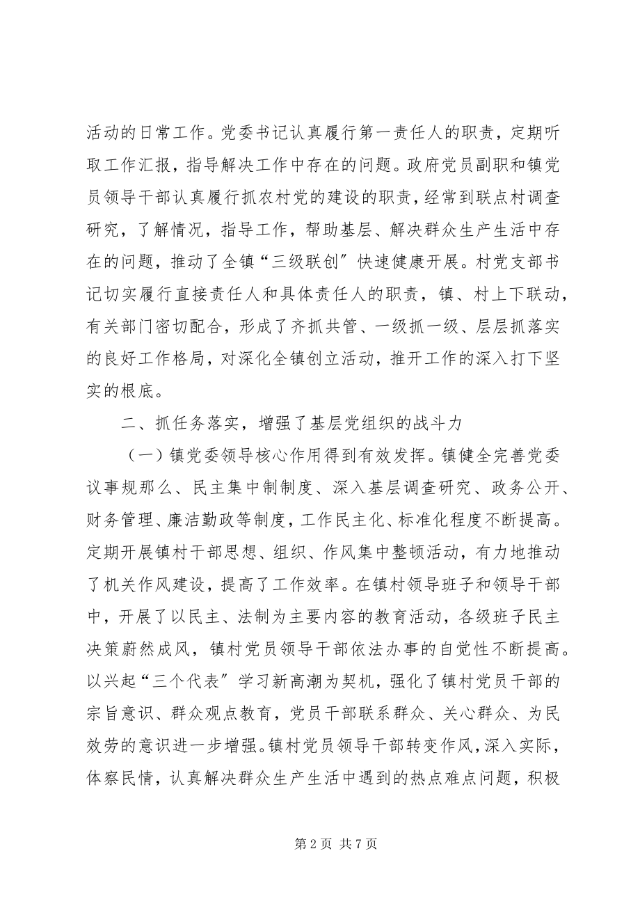 2023年三级联创活动自查总结.docx_第2页