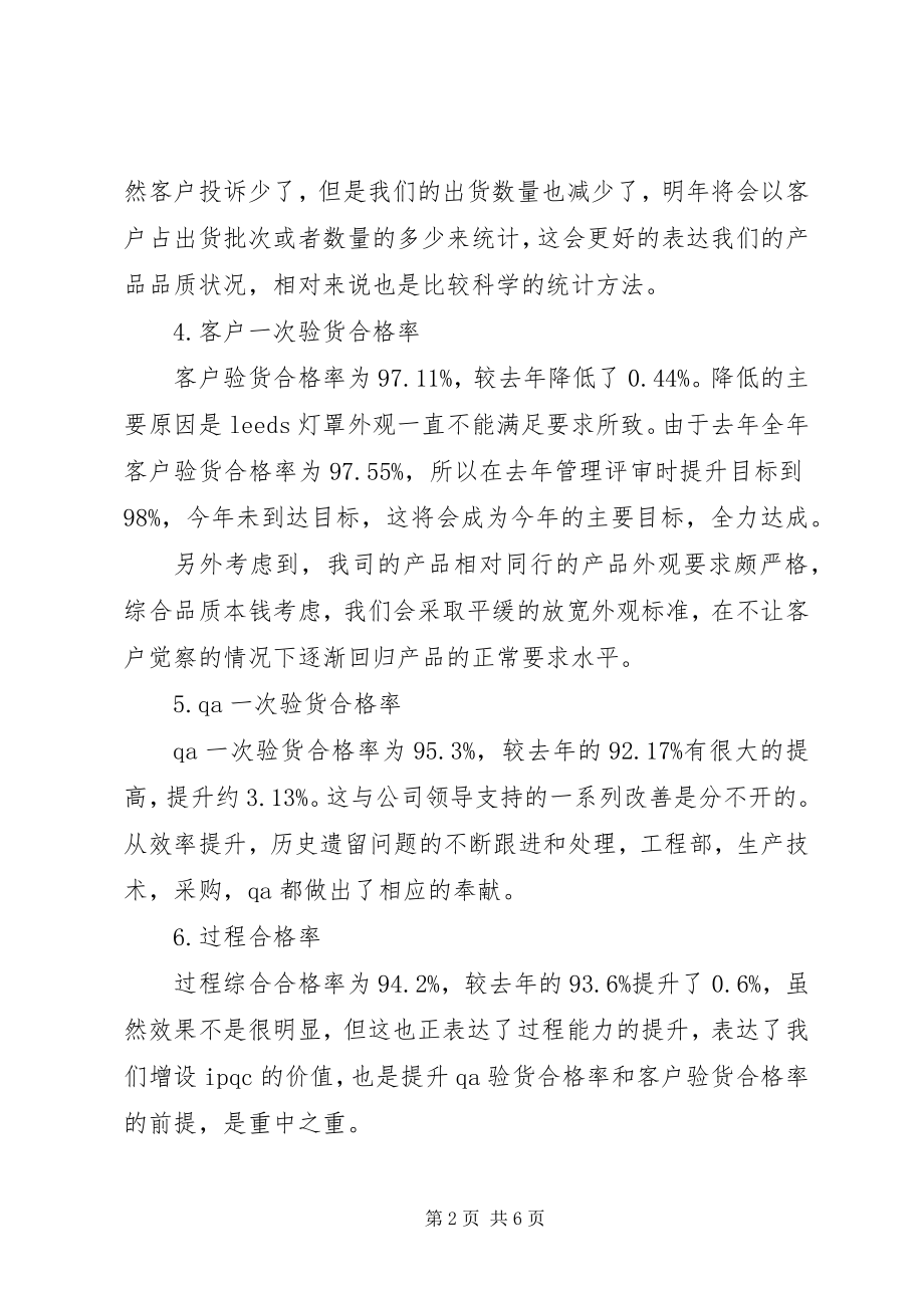 2023年质控部年度总结及工作计划.docx_第2页