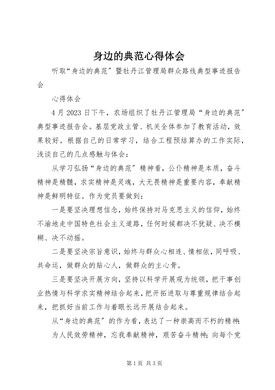 2023年身边的榜样心得体会.docx_第1页