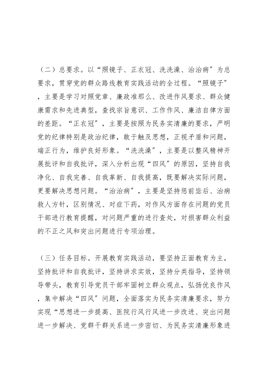 2023年中医院党的群众路线教育实践方案.doc_第2页