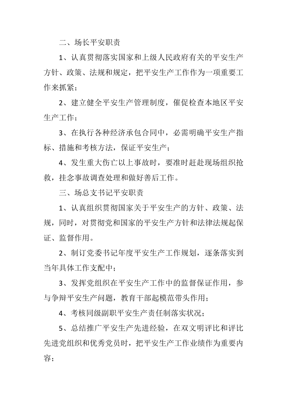 2023年安全生产整治管理职责.docx_第2页