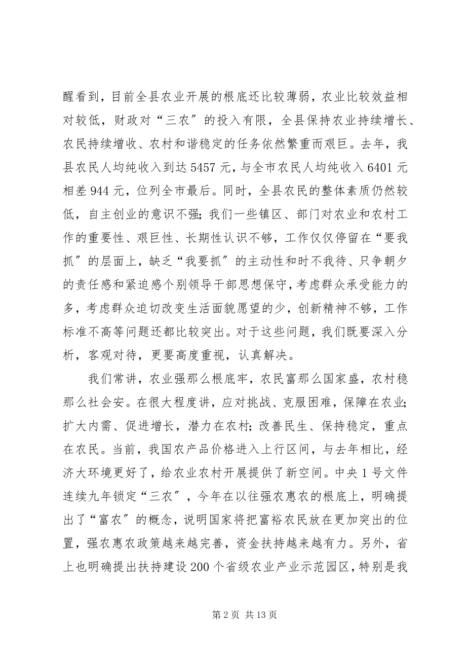 2023年县长在组织建设年动员大会致辞.docx_第2页