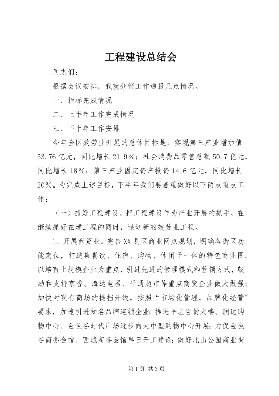 2023年项目建设总结会.docx_第1页