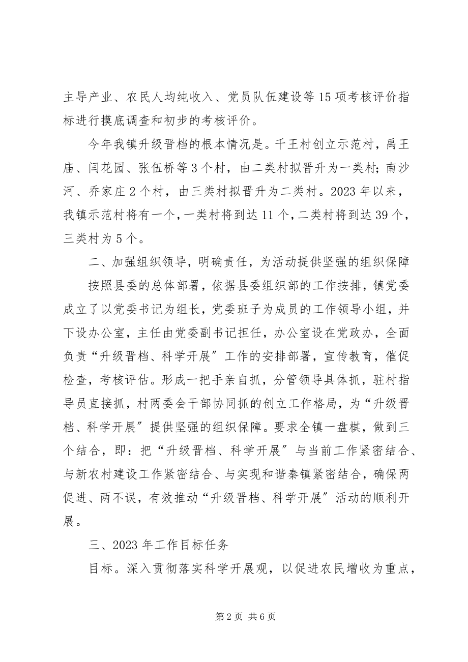 2023年升级晋档科学发展工作汇报.docx_第2页