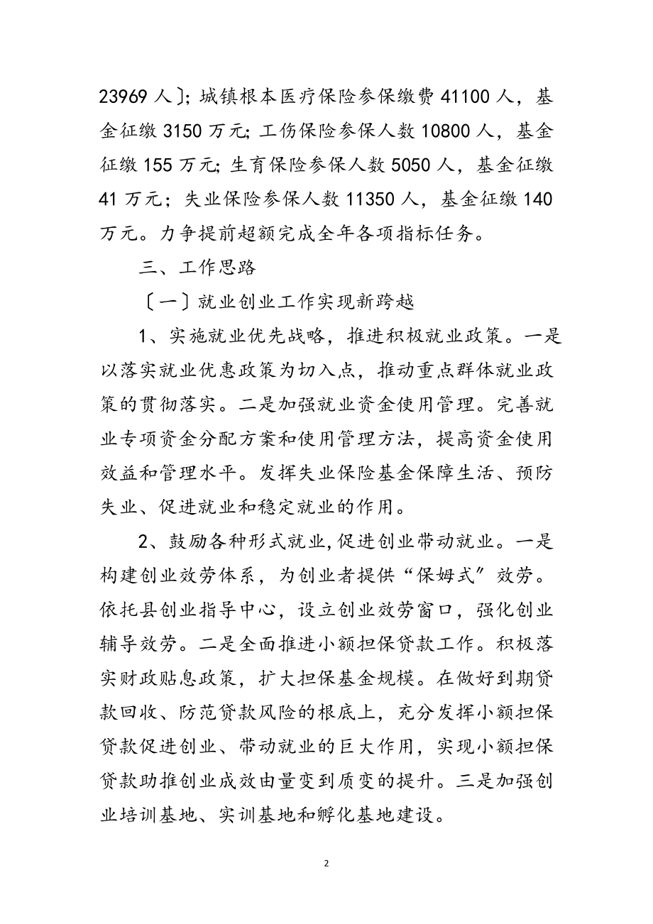 2023年人力资源和社会保障工作思路范文.doc_第2页