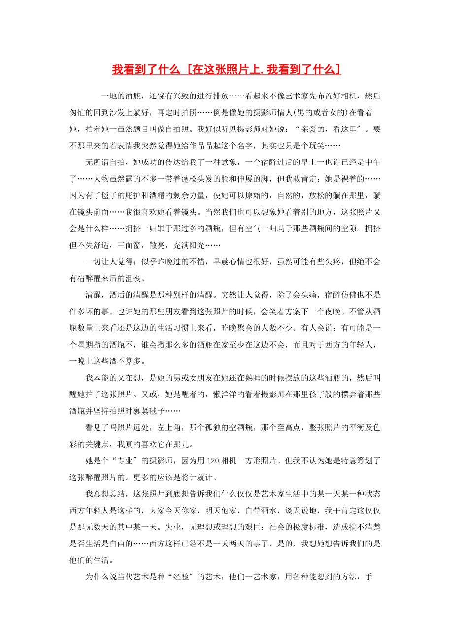 2023年我看到了什么在这张照片上我看到了什么.docx_第1页