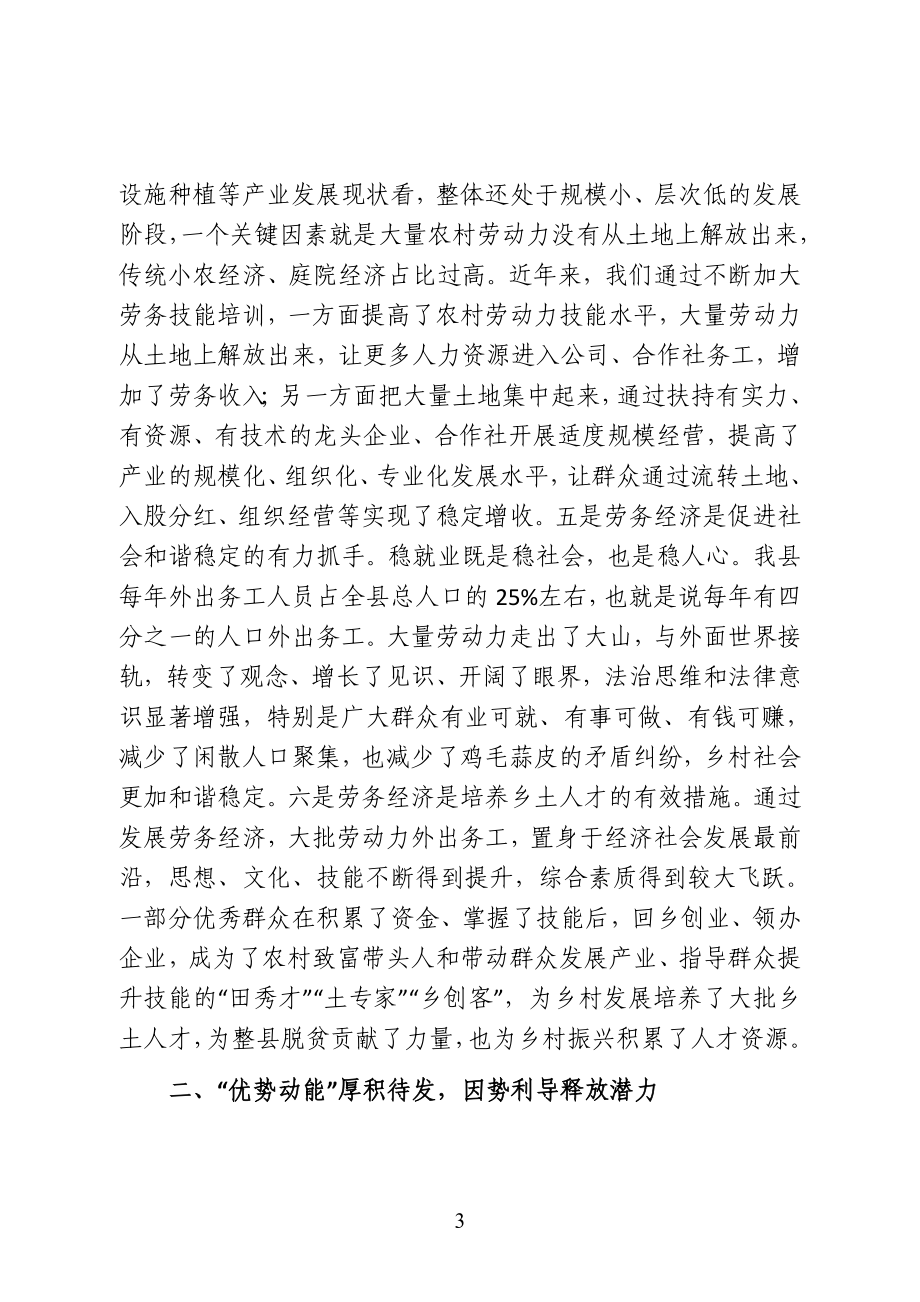 县委副书记、县长在全县2021年劳务经济工作会议上的讲话.doc_第3页