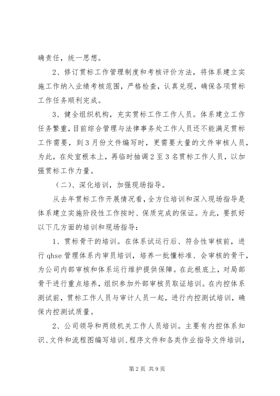 2023年公司综合管理与法律事务基本工作思路年度工作计划.docx_第2页