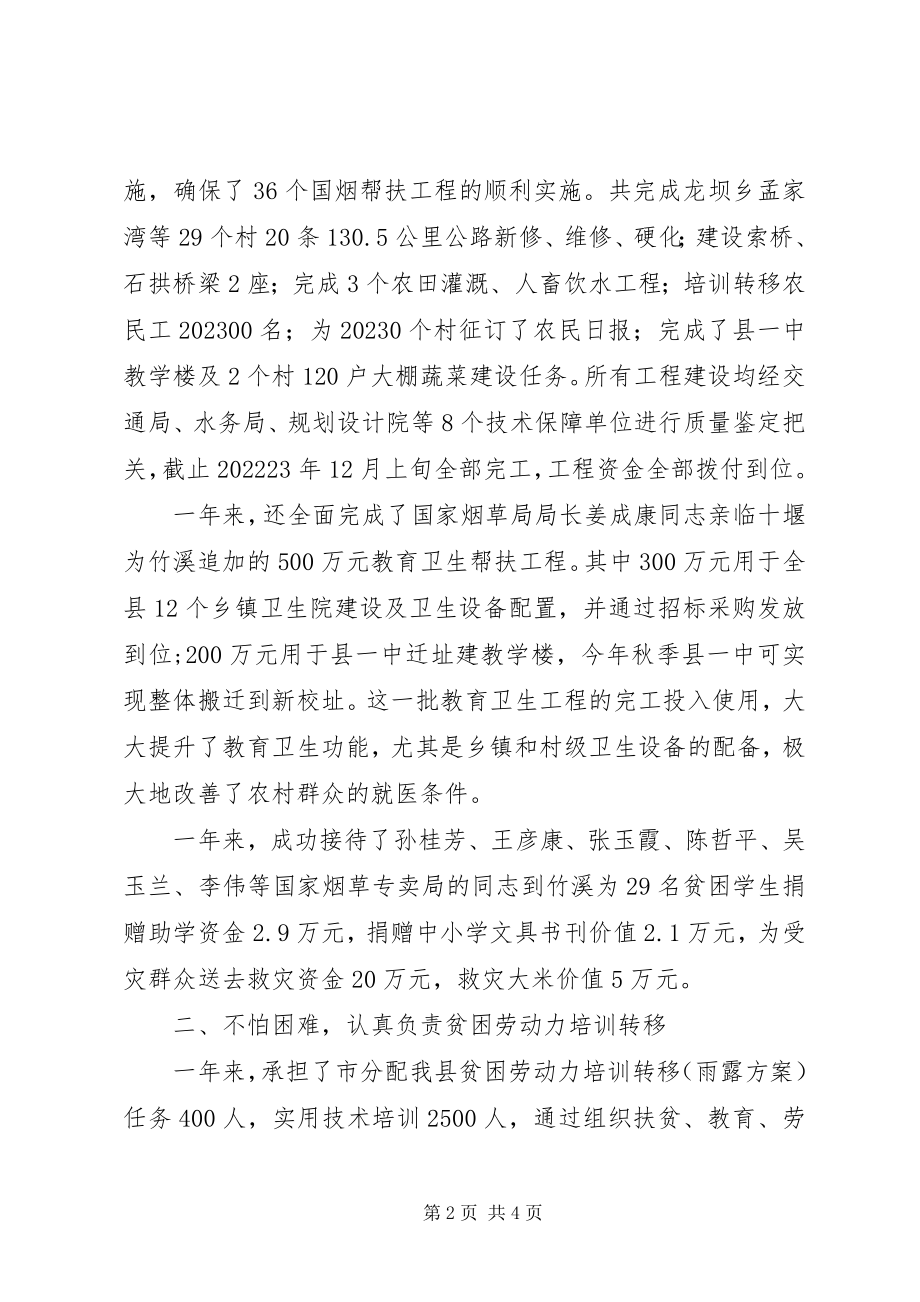 2023年廉政扶贫个人先进事迹材料.docx_第2页