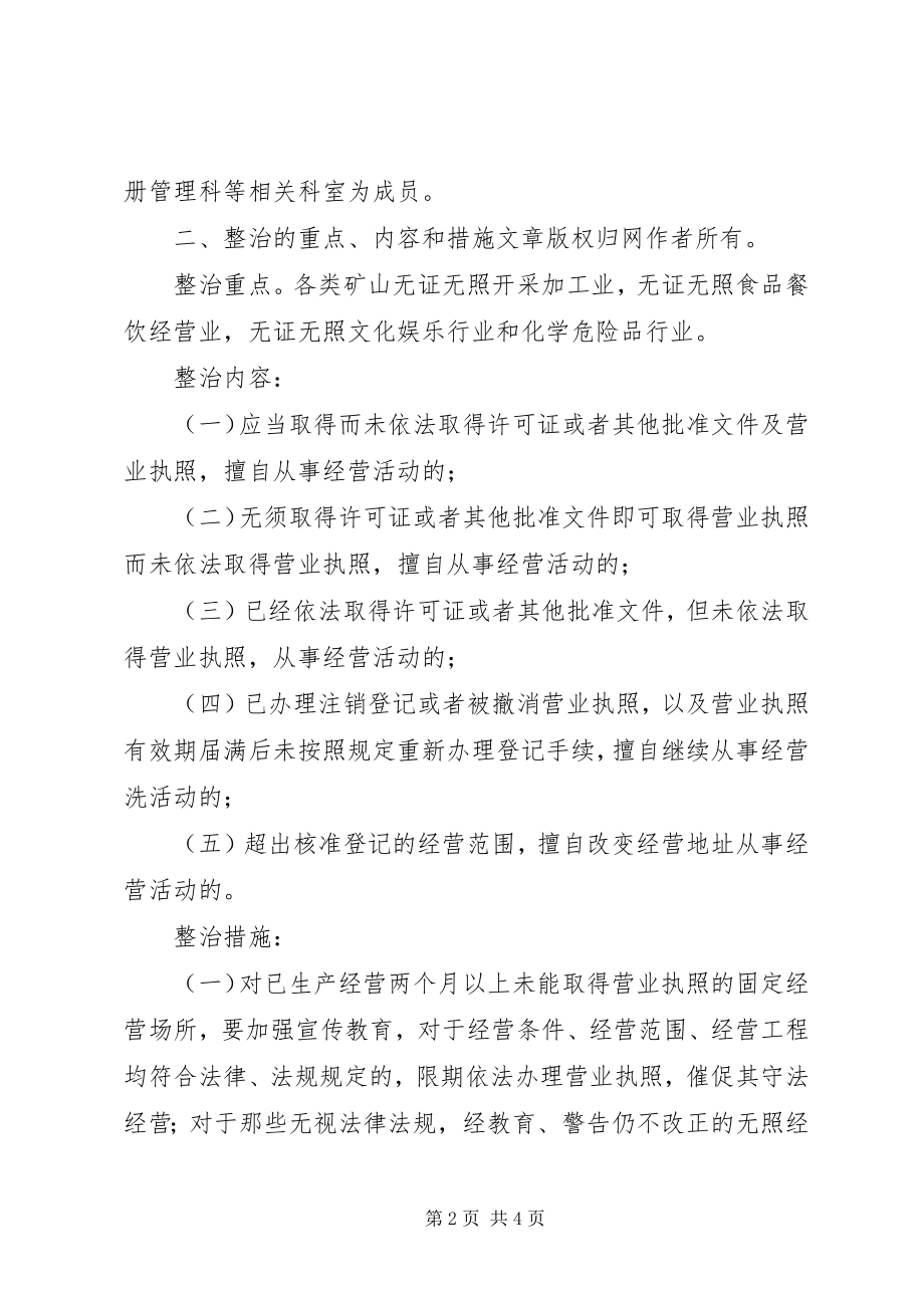 2023年工商局长查处取缔无照经营专项执法行动电视致辞.docx_第2页