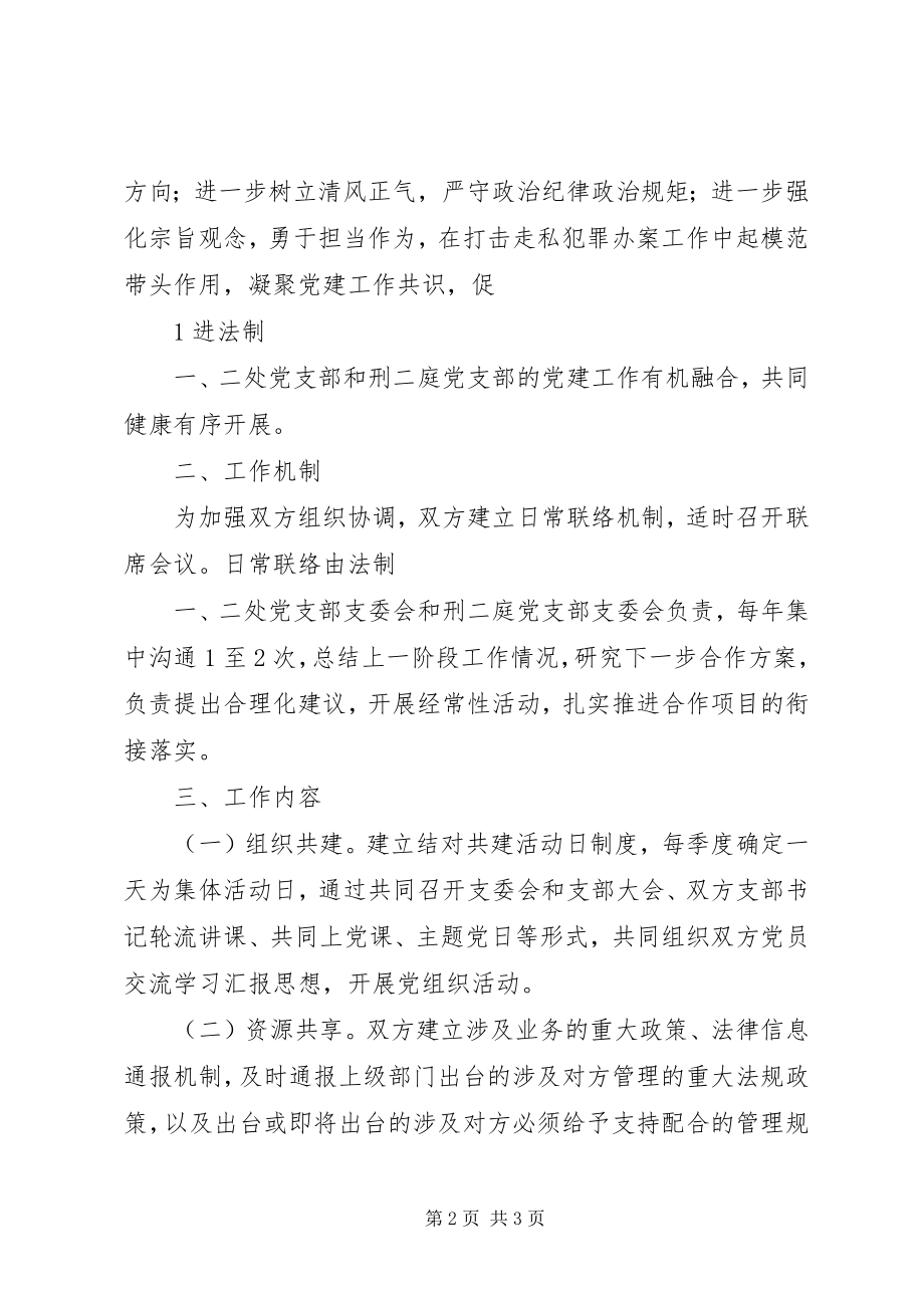 2023年XX党支部结对共建方案合集.docx_第2页