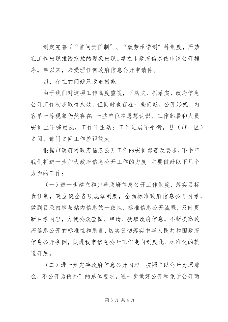 2023年市委政务信息公开自查整改总结.docx_第3页