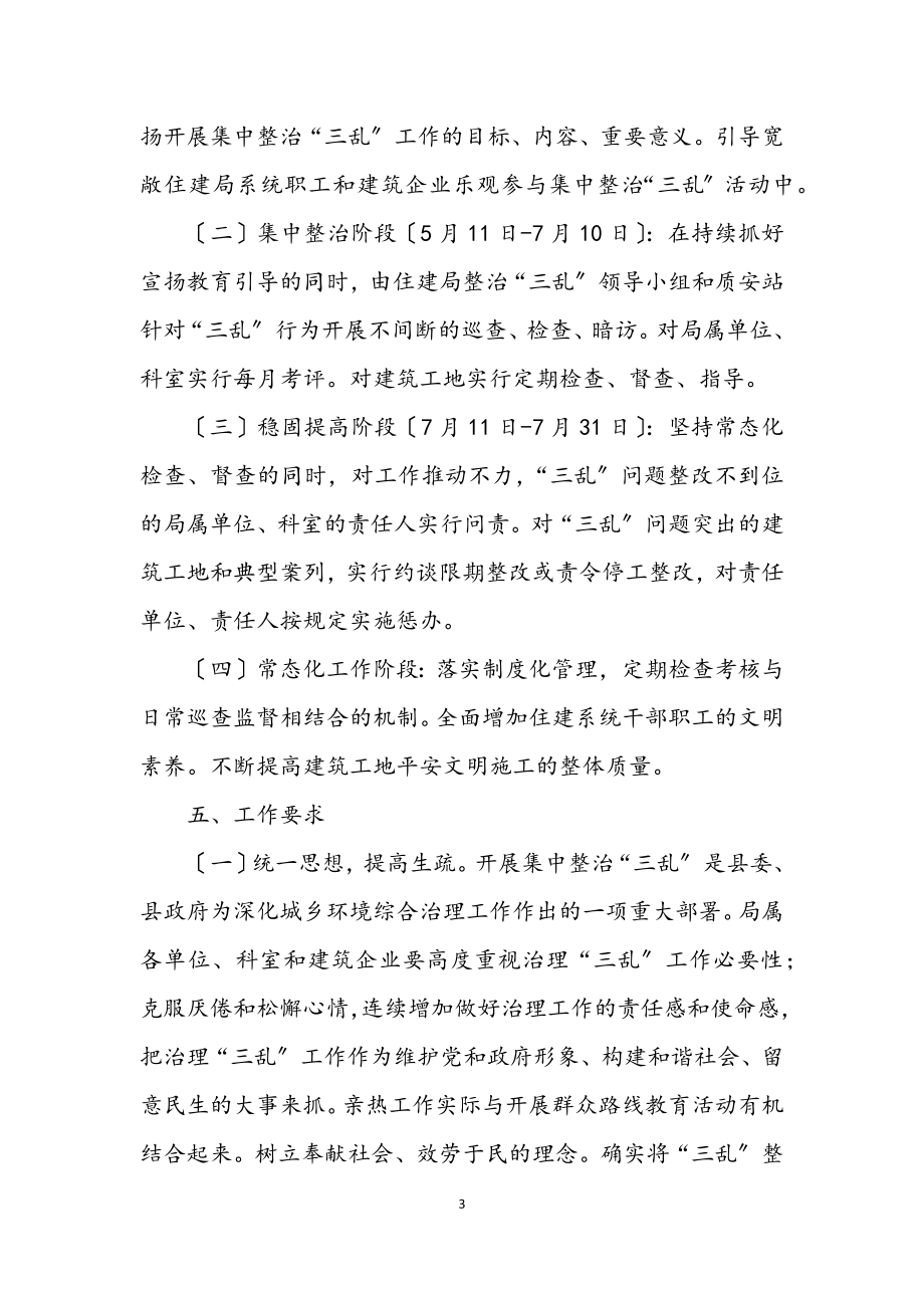 2023年三乱专项整治活动实施方案.docx_第3页