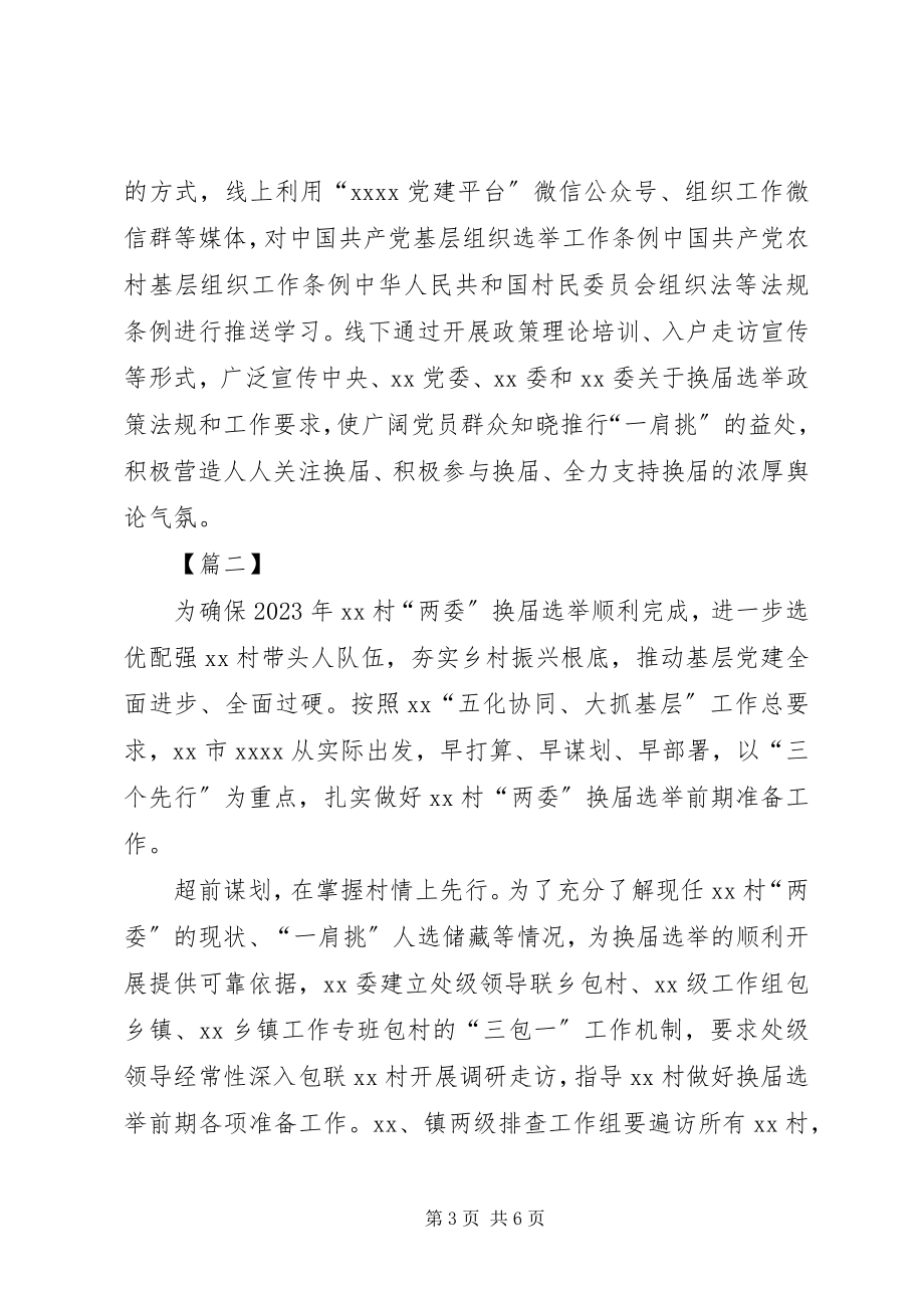 2023年换届选举前期工作总结三篇.docx_第3页