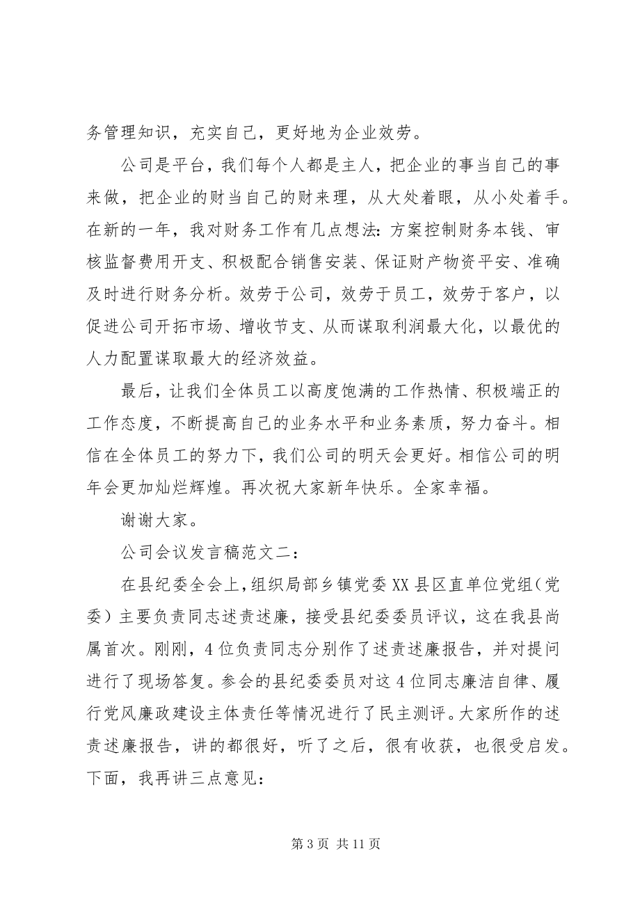 2023年公司会议讲话稿3篇.docx_第3页