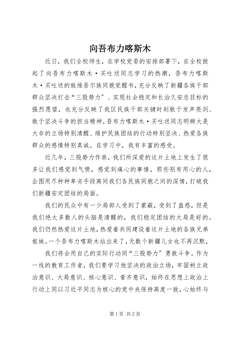 2023年向吾布力喀斯木.docx_第1页