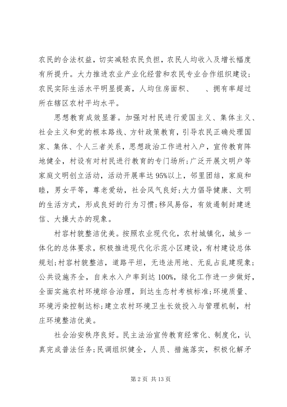 2023年美丽乡村创建工作计划范文.docx_第2页