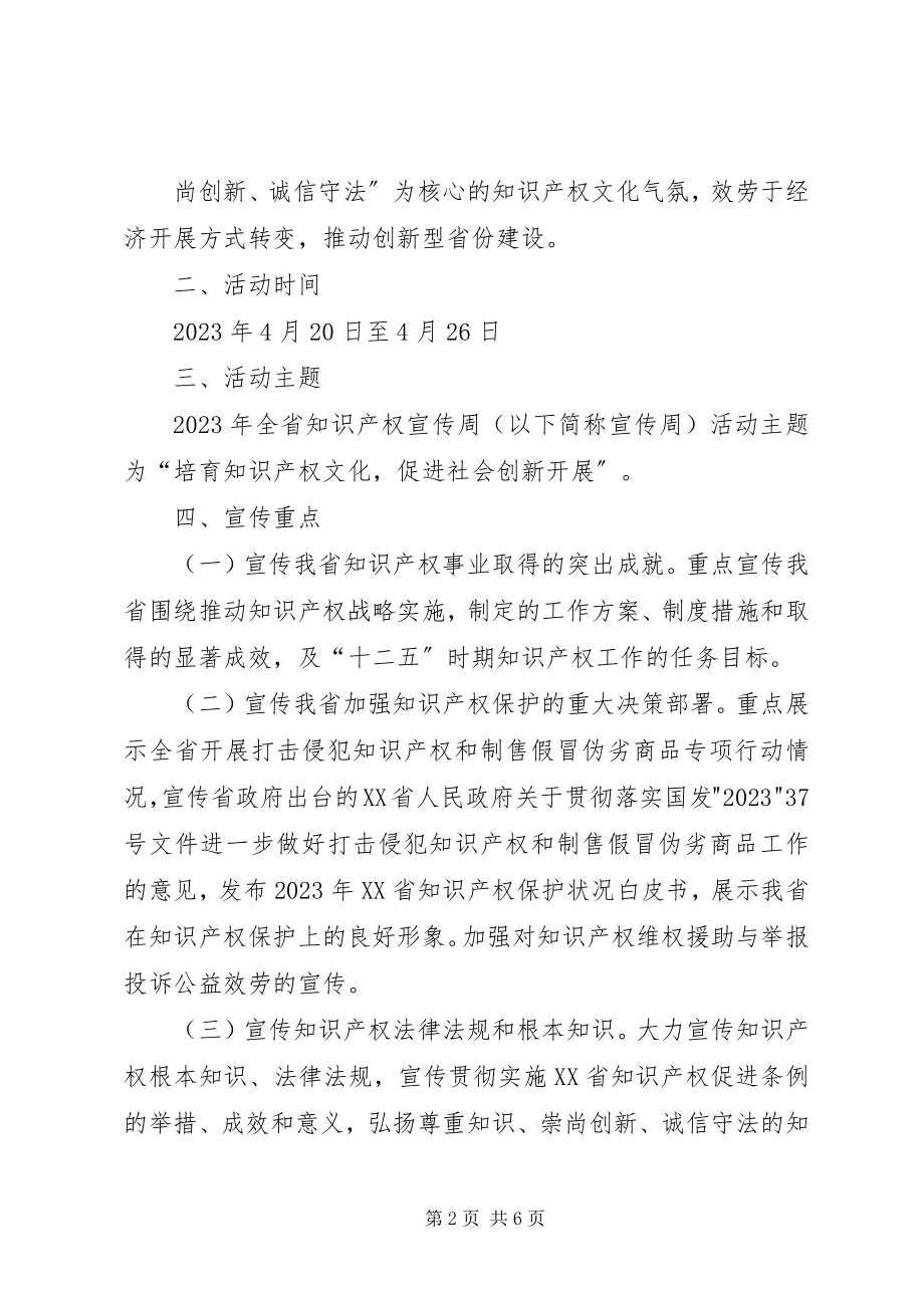 2023年全省知识产权宣传周活动方案.docx_第2页