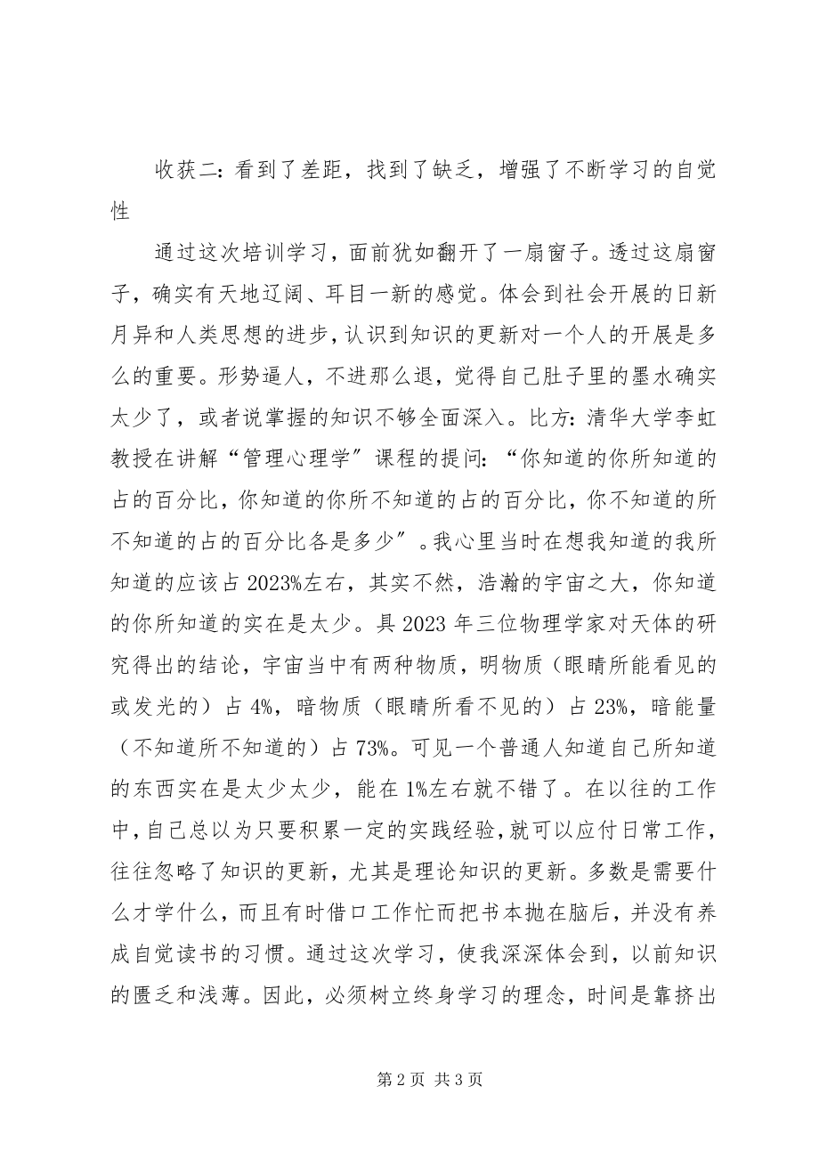 2023年北大公共管理高级研修培训学习总结新编.docx_第2页