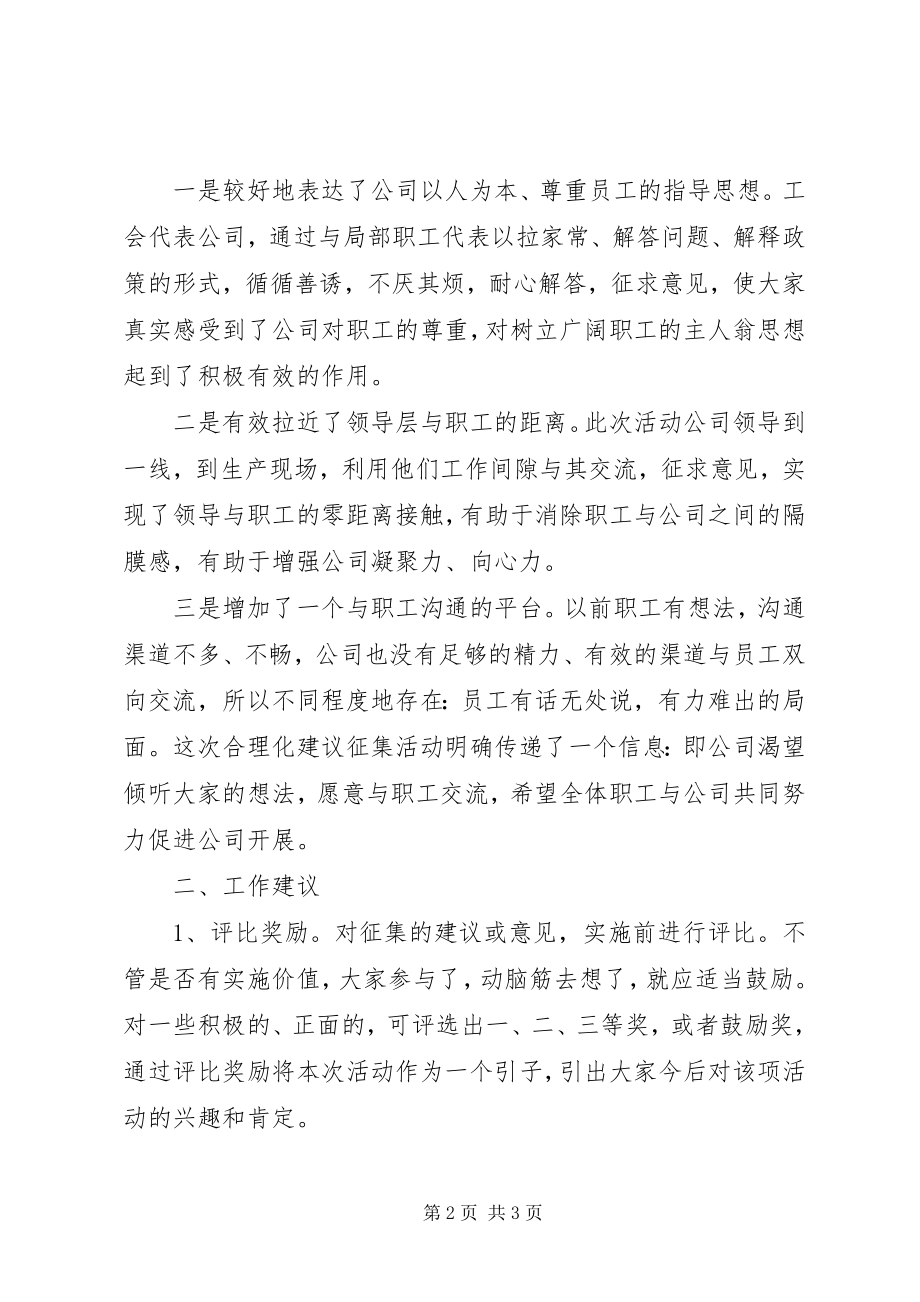 2023年合理化建议活动总结.docx_第2页