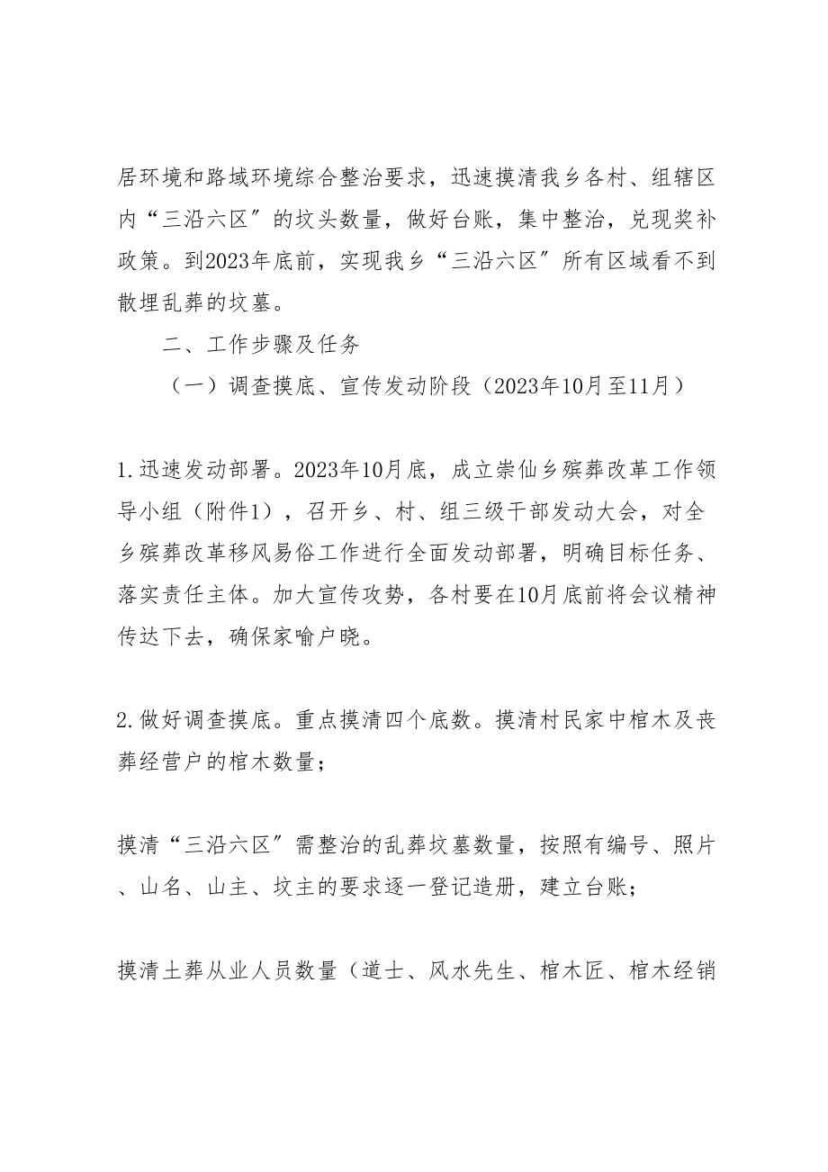 2023年乡镇关于全面推进殡葬改革工作的实施方案 .doc_第2页