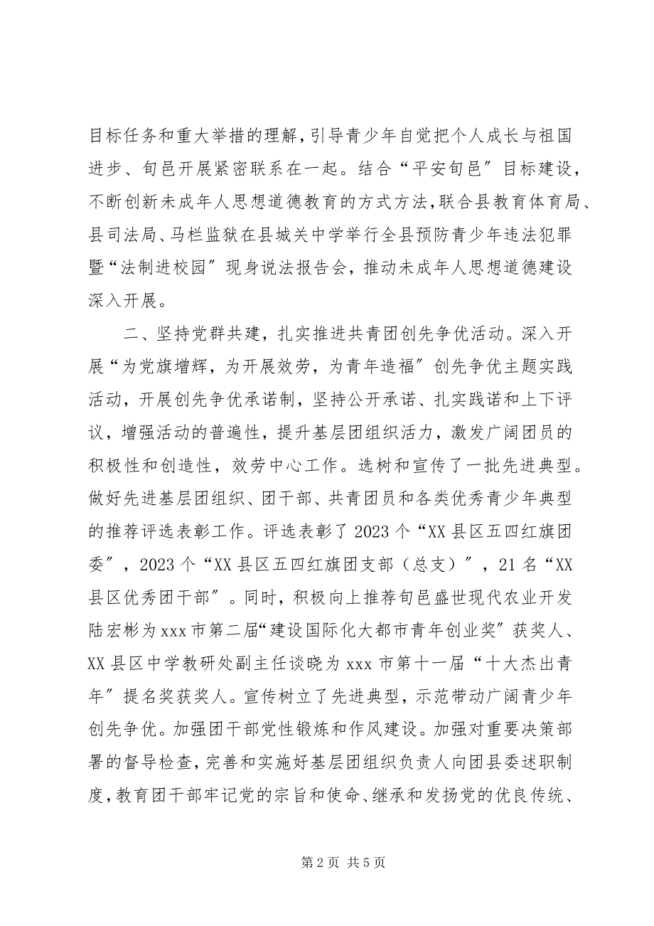 2023年团县委挂职半年个人工作总结.docx_第2页