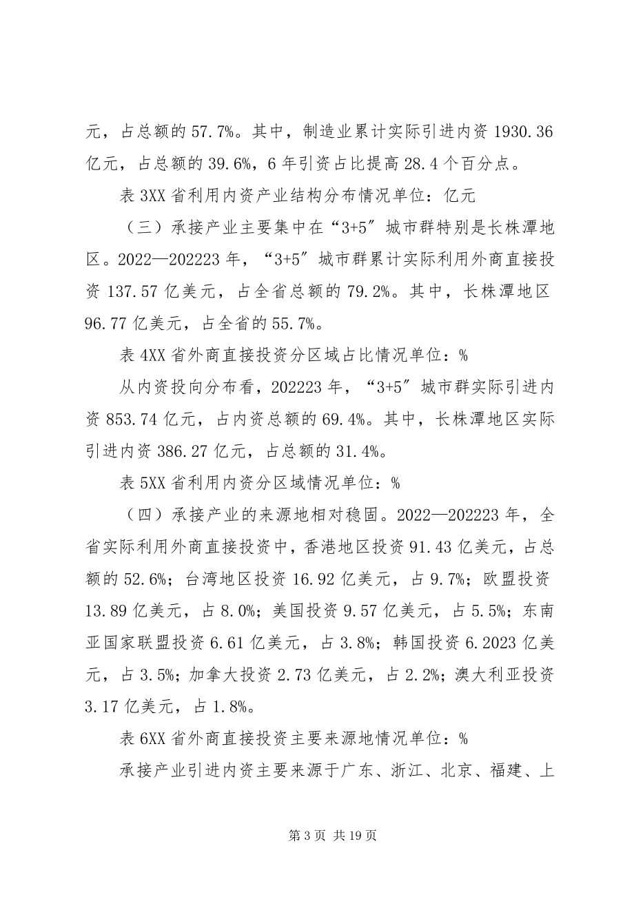 2023年金融危机下湖南承接产业转移的现实压力及对策建议.docx_第3页