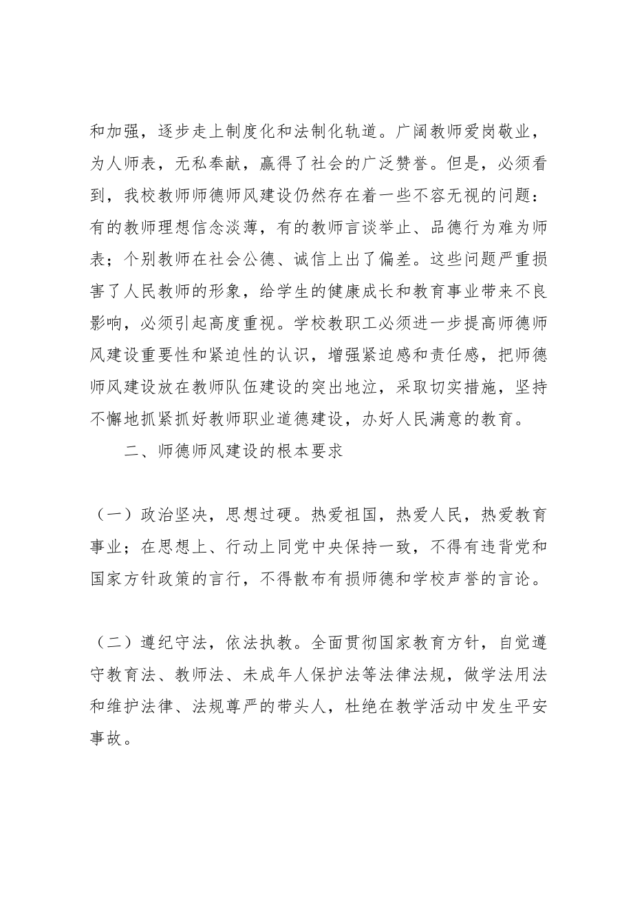 2023年师德师风建设方案.doc_第2页