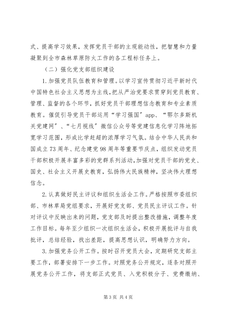 2023年防火办党支部党建工作计划.docx_第3页