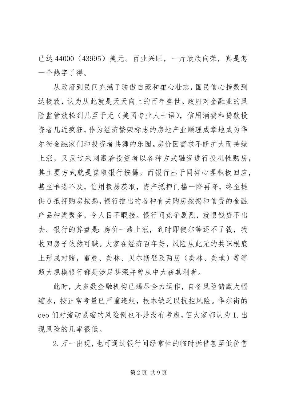 2023年金融危机思想汇报.docx_第2页