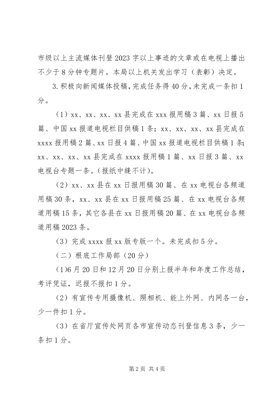 2023年市公安宣传工作综合考评办法.docx_第2页