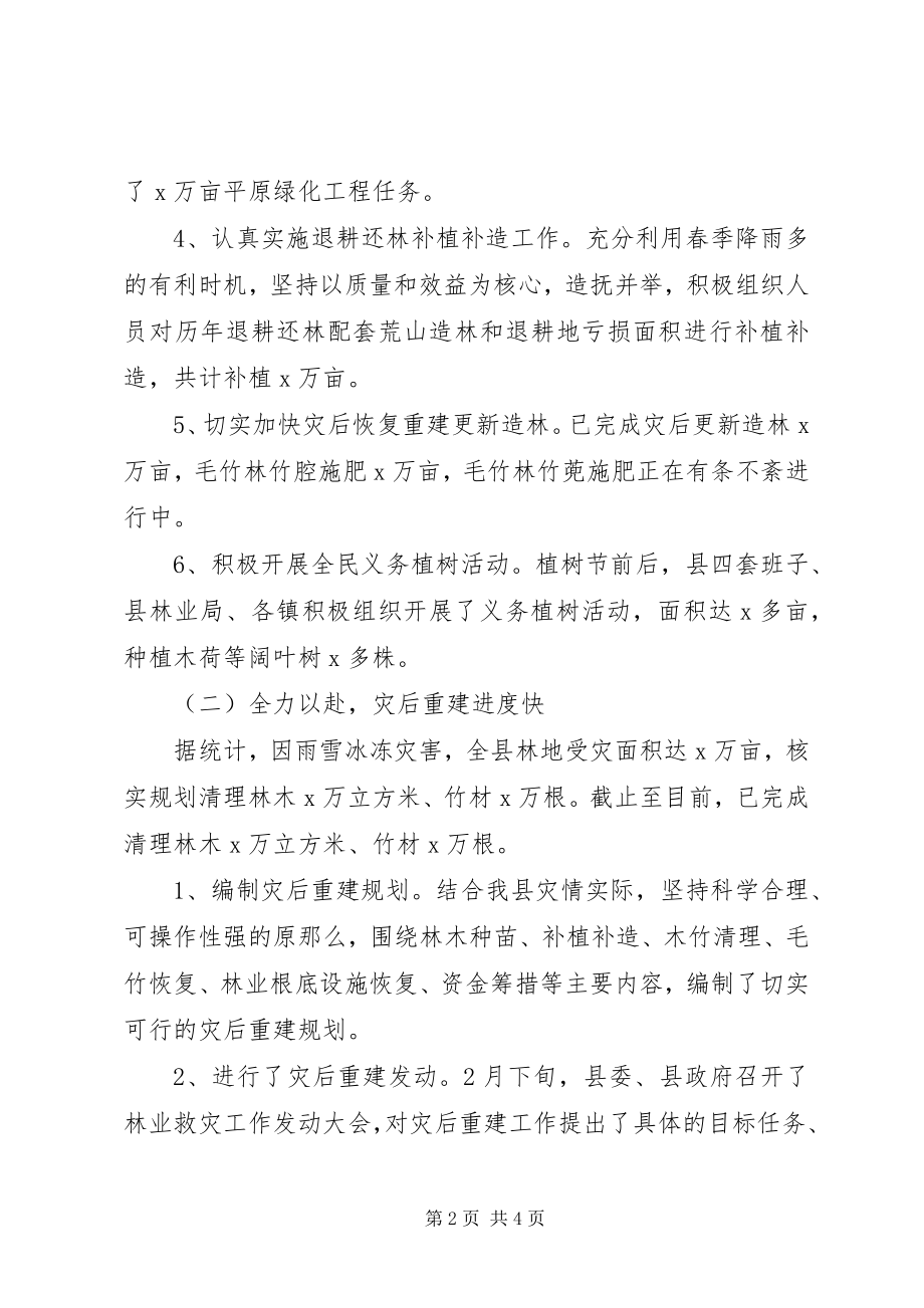 2023年林业局工作总结会议致辞.docx_第2页