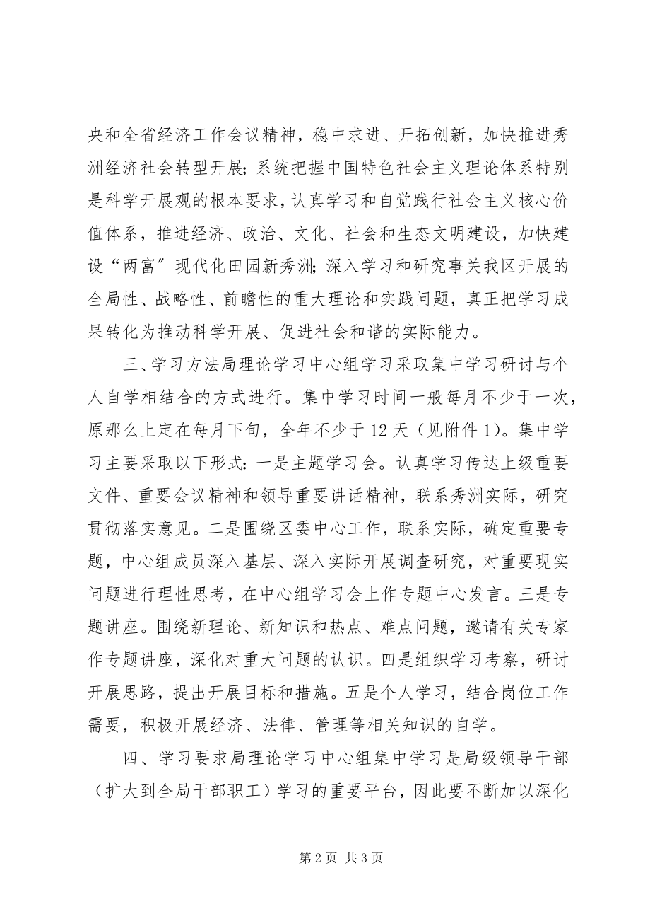 2023年商务局党组年度学习计划.docx_第2页