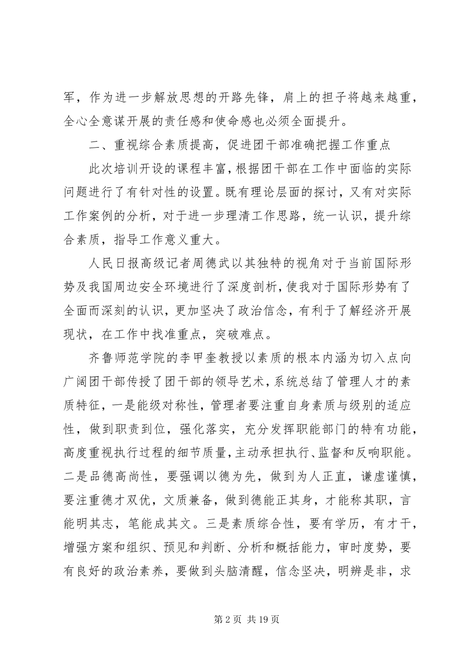 2023年全省高校团干部培训心得体会.docx_第2页