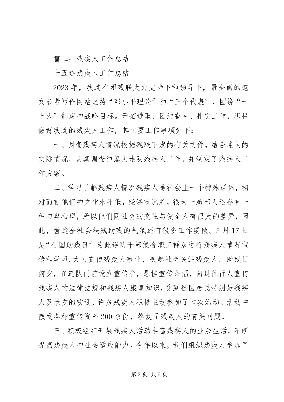 2023年残疾人工作年终总结新编.docx_第3页