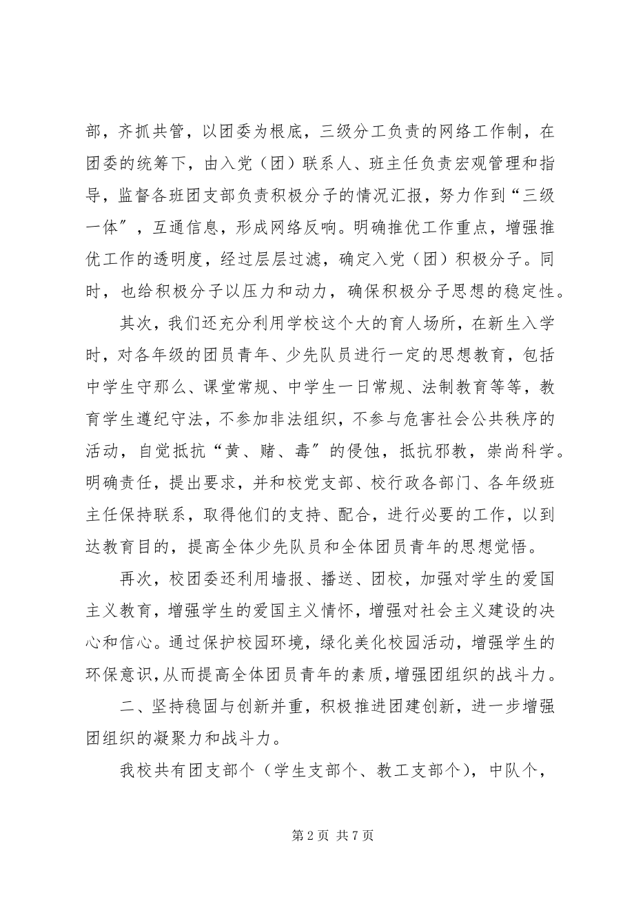 2023年学校团委建设总结.docx_第2页