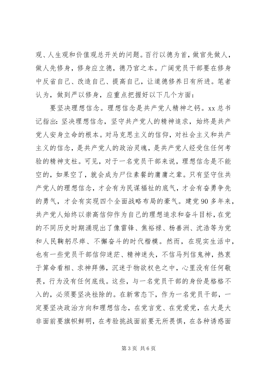 2023年对严以修身心得体会.docx_第3页